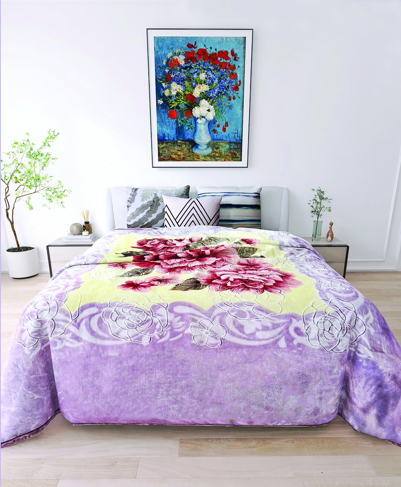 Logain Blanket (Light Purple)