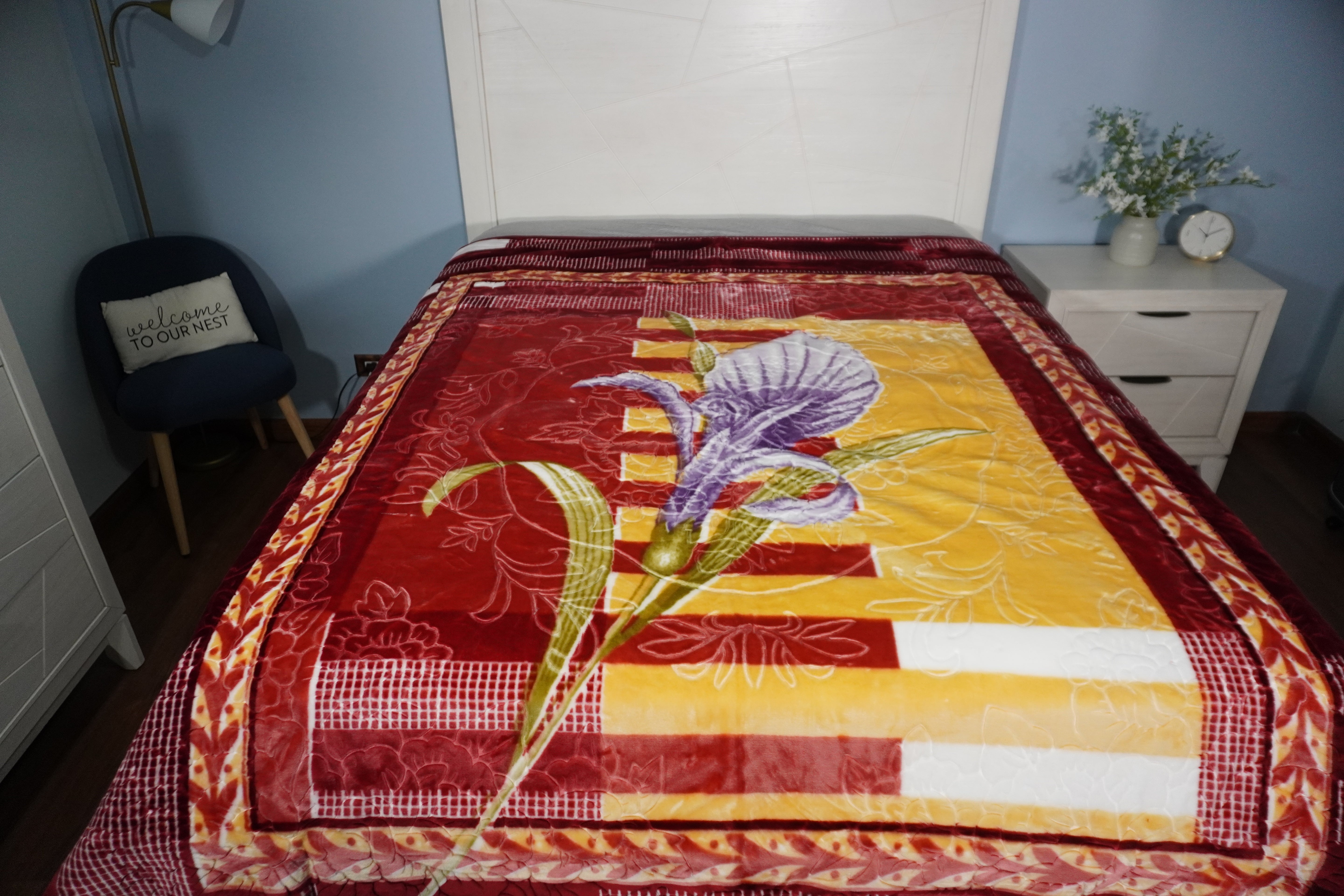 Lemar Blanket (Burgundy)