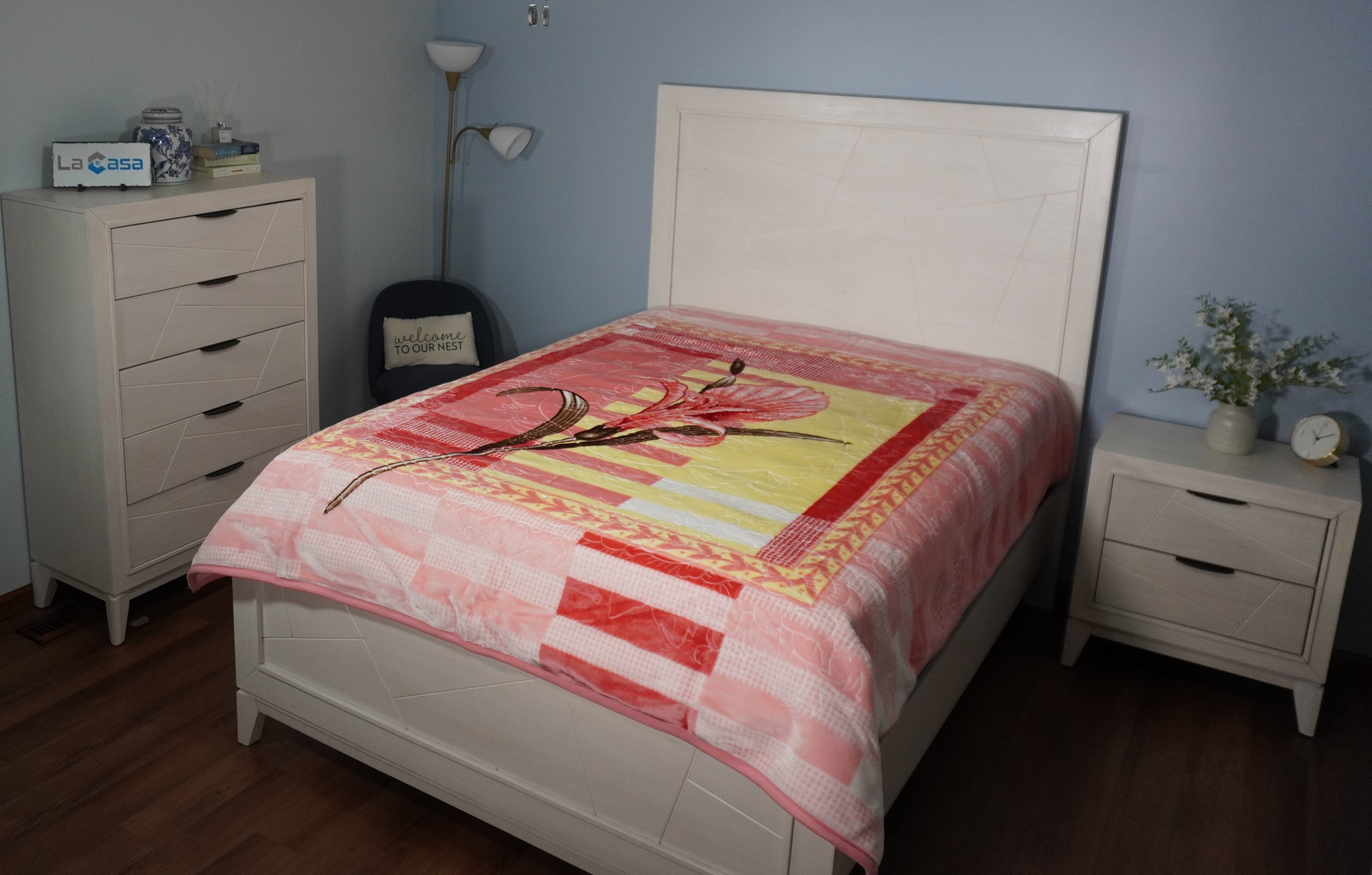 Lemar Blanket (Light Pink )