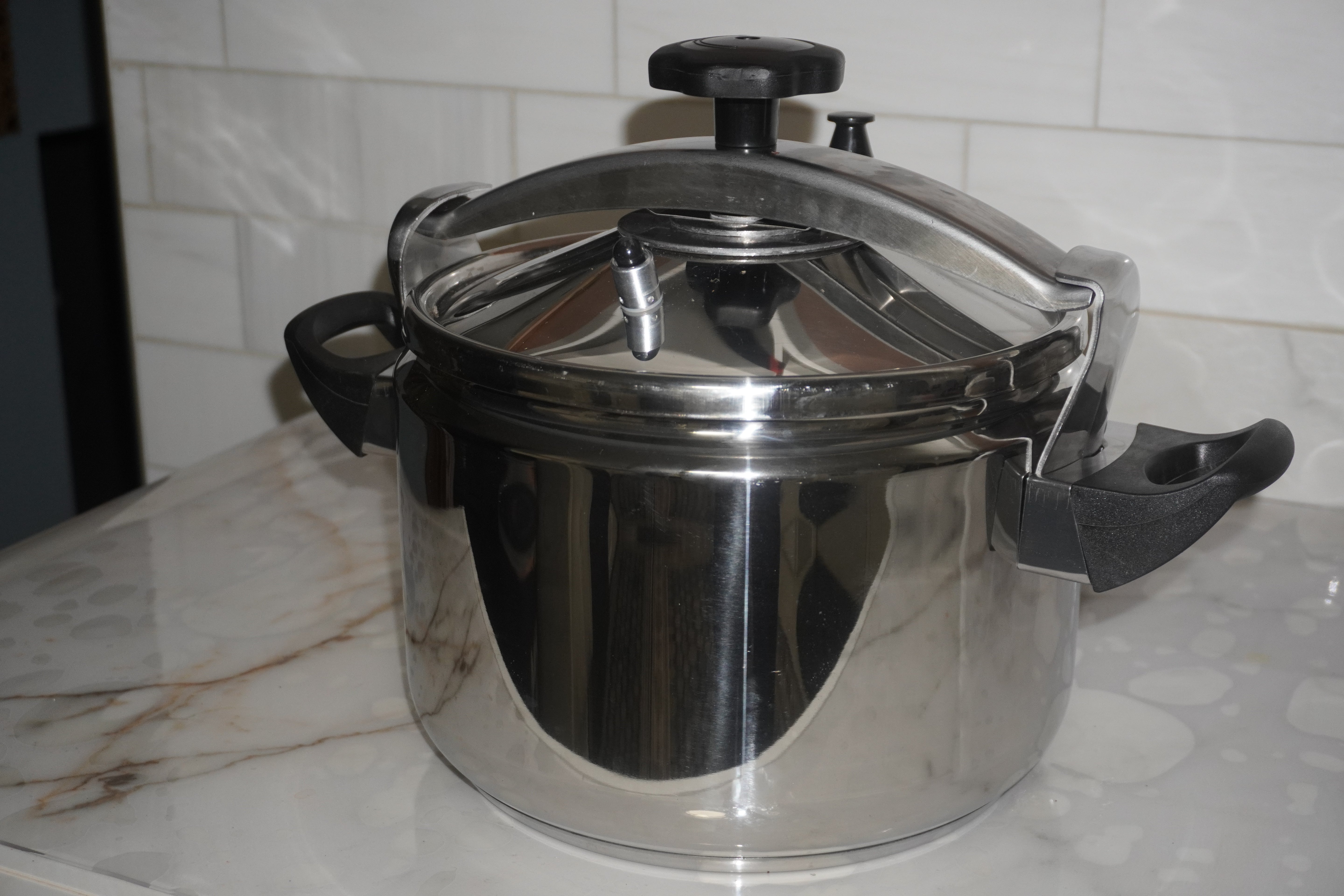 Stainless Steel Pressure Cooker 8L (Silver)