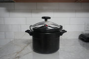Aluminum Pressure Cooker 12L (Black)