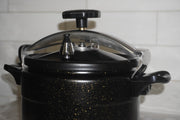 Aluminum Pressure Cooker 8L (Black)