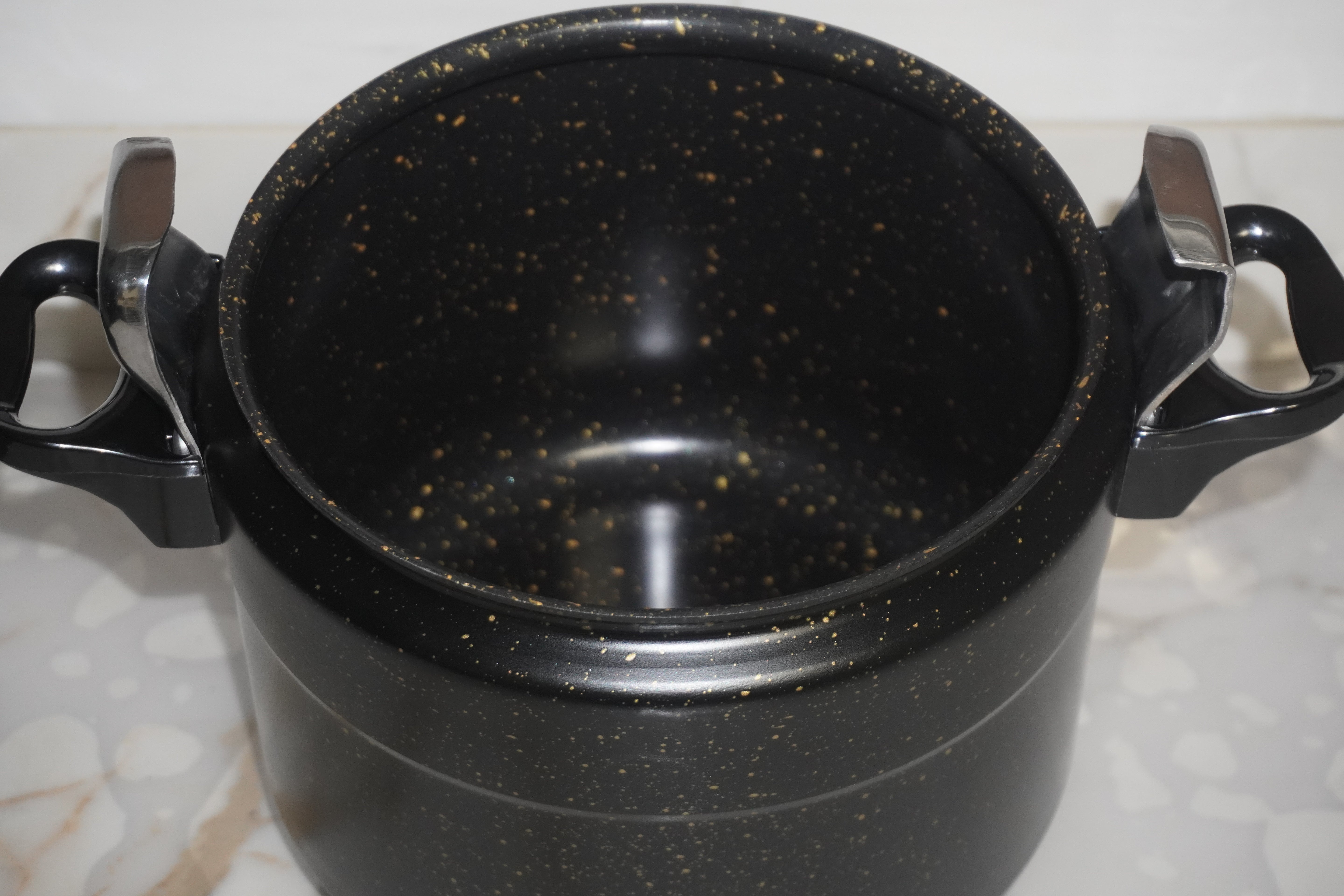 Aluminum Pressure Cooker 12L (Black)