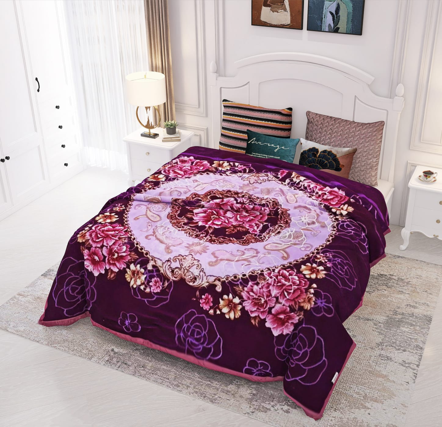 Logain Blanket (Dark Purple)