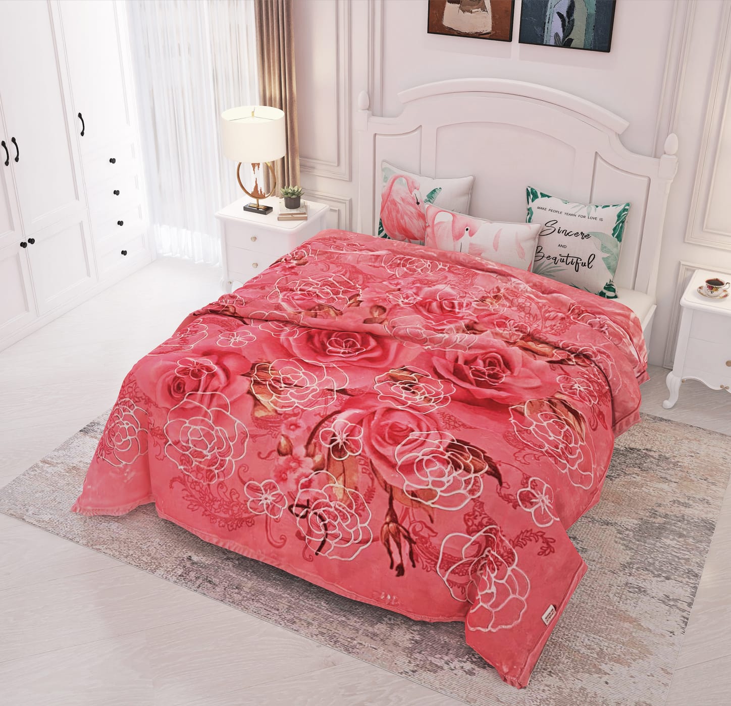 Logain Blanket (Pink)