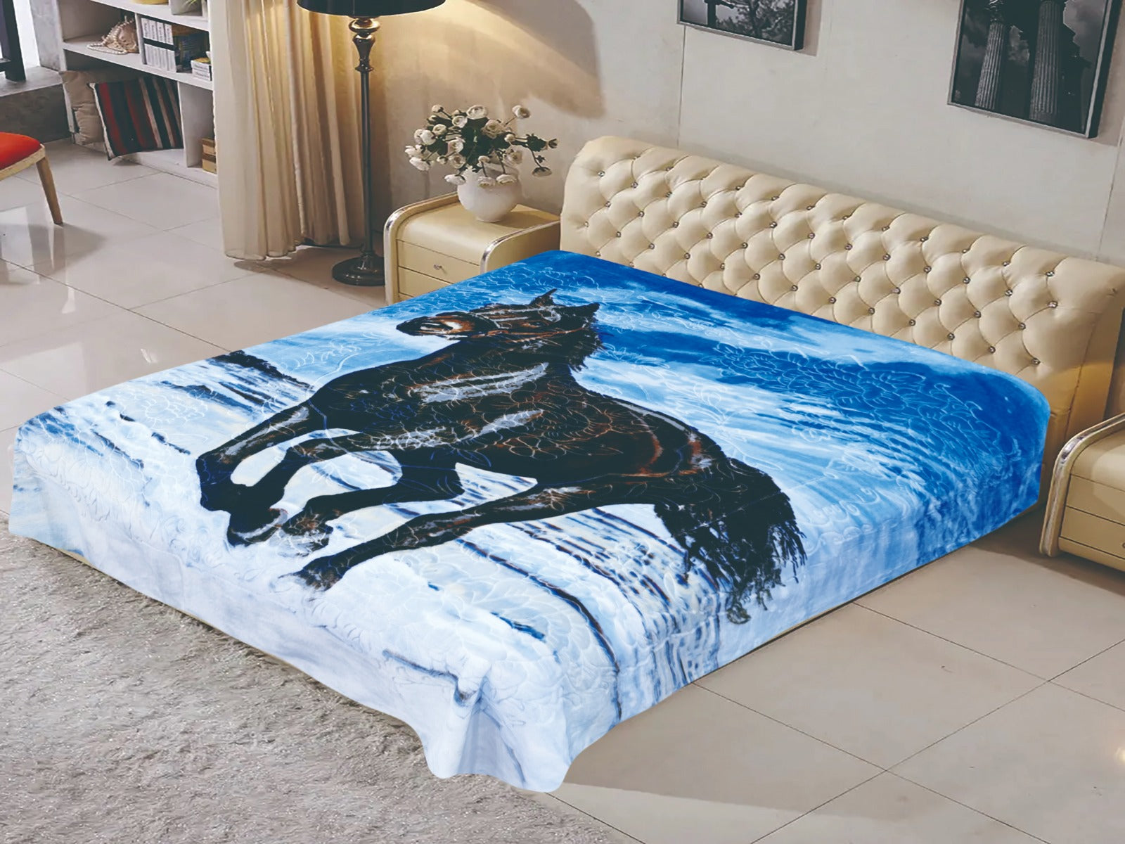 Rayyan Blanket (White )