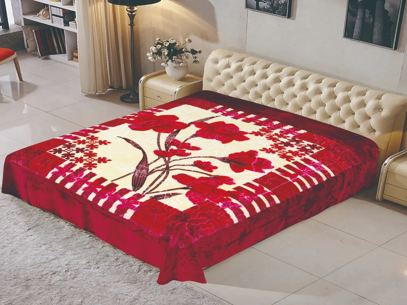Rayyan Blanket (Red )