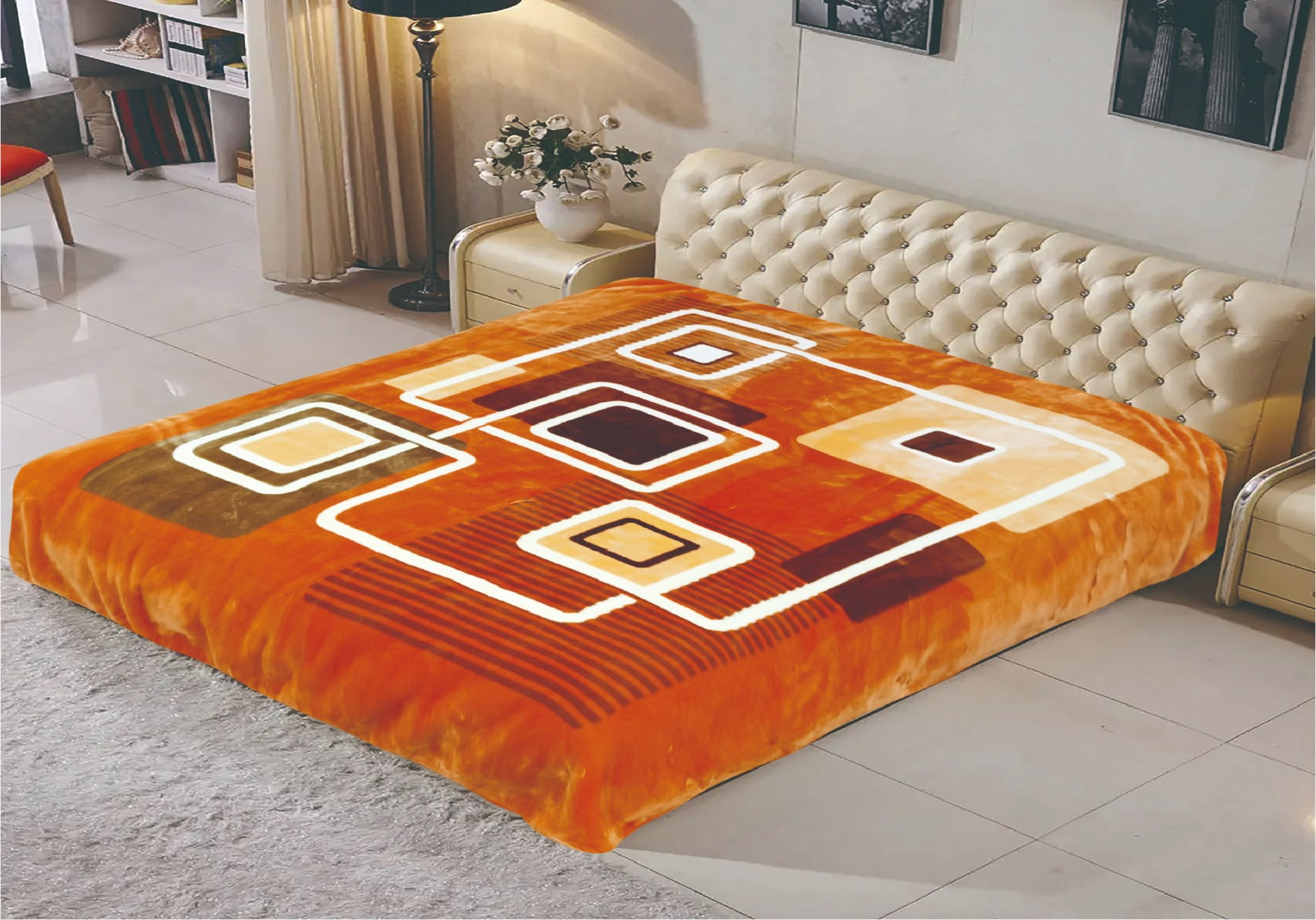 Rayyan Blanket (orange)
