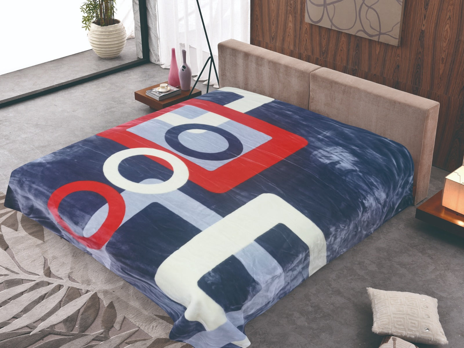 Istanbul-Blankets(Navy blue)