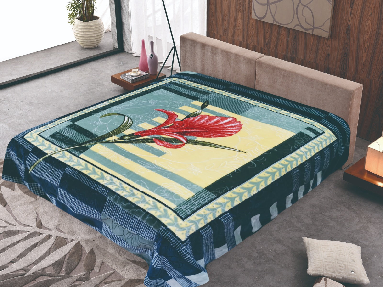 Lemar Blanket (Navy Blue)