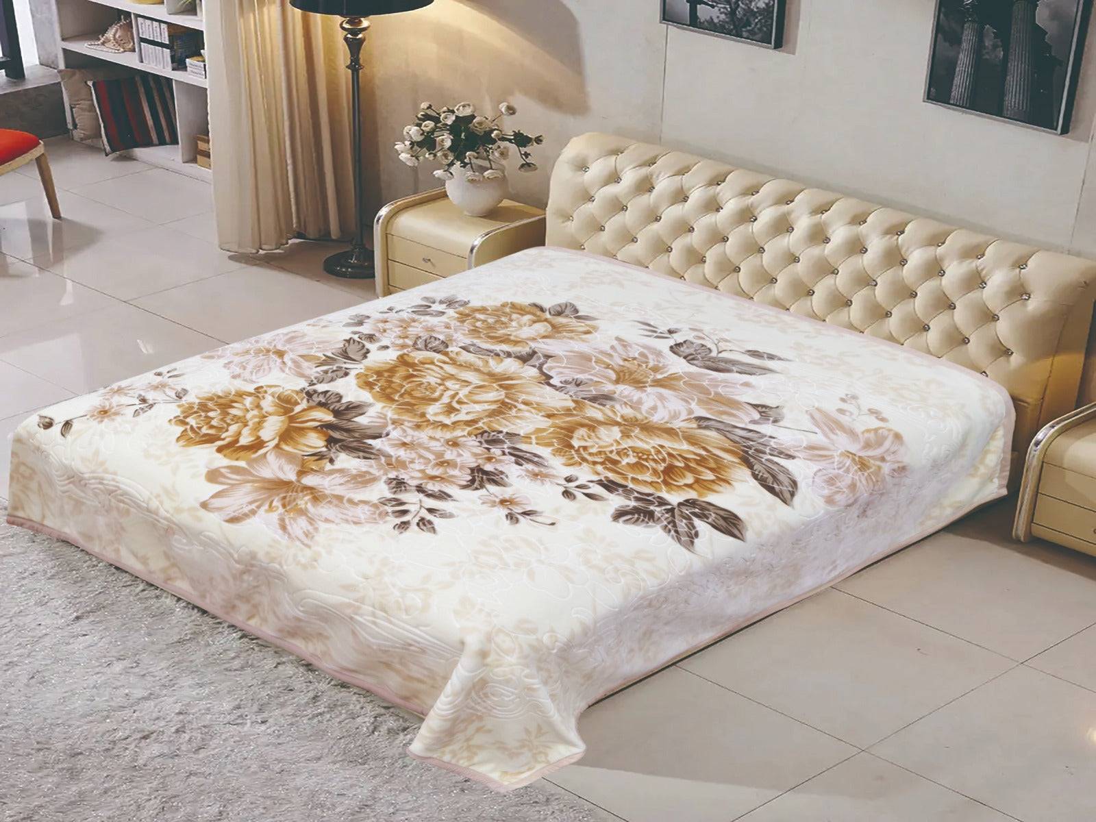 Istanbul-Blankets(Beige )