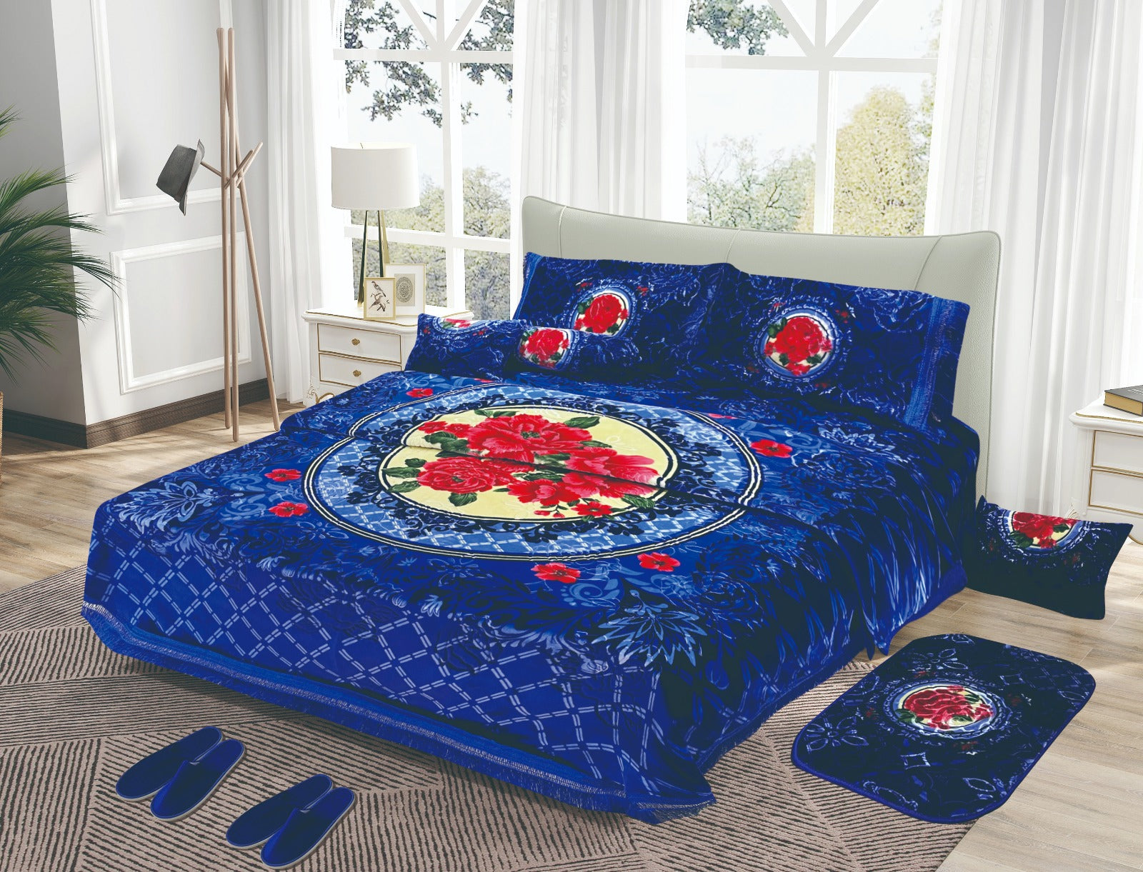 Istanbul-Blankets(Blue)