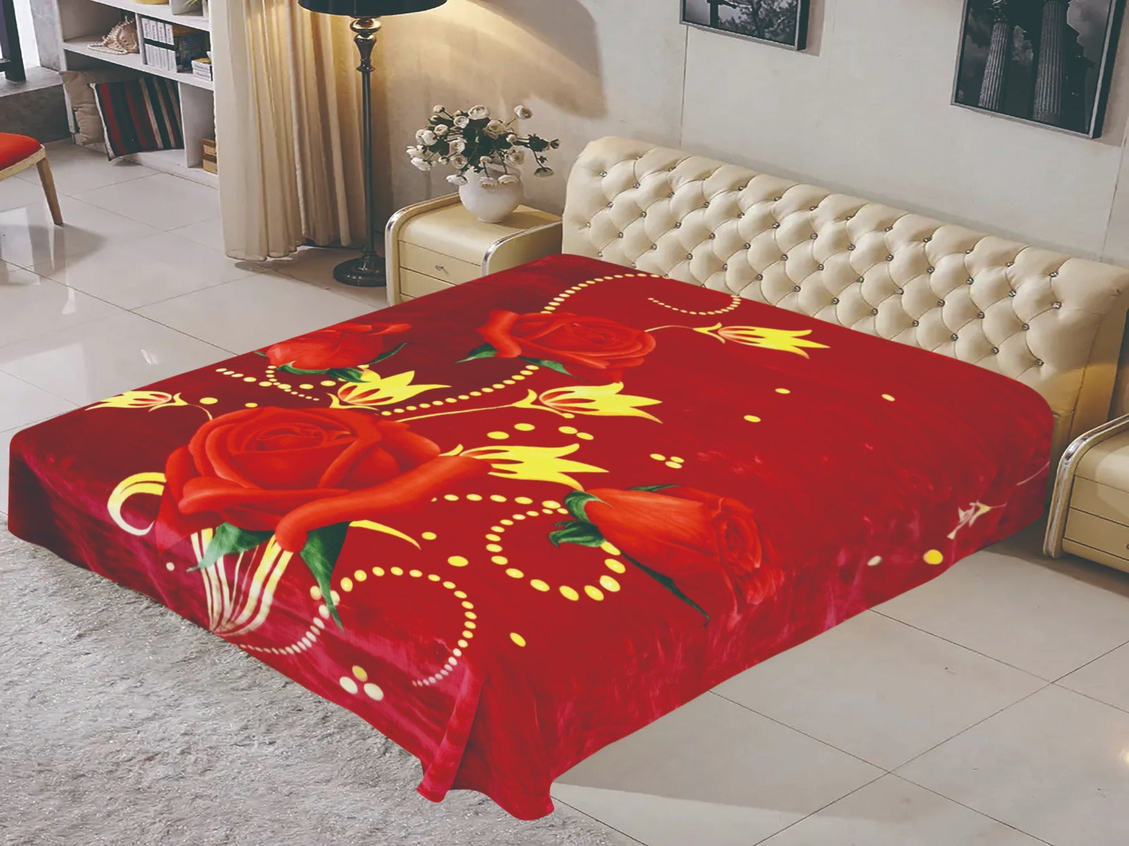Rayyan Blanket (red)