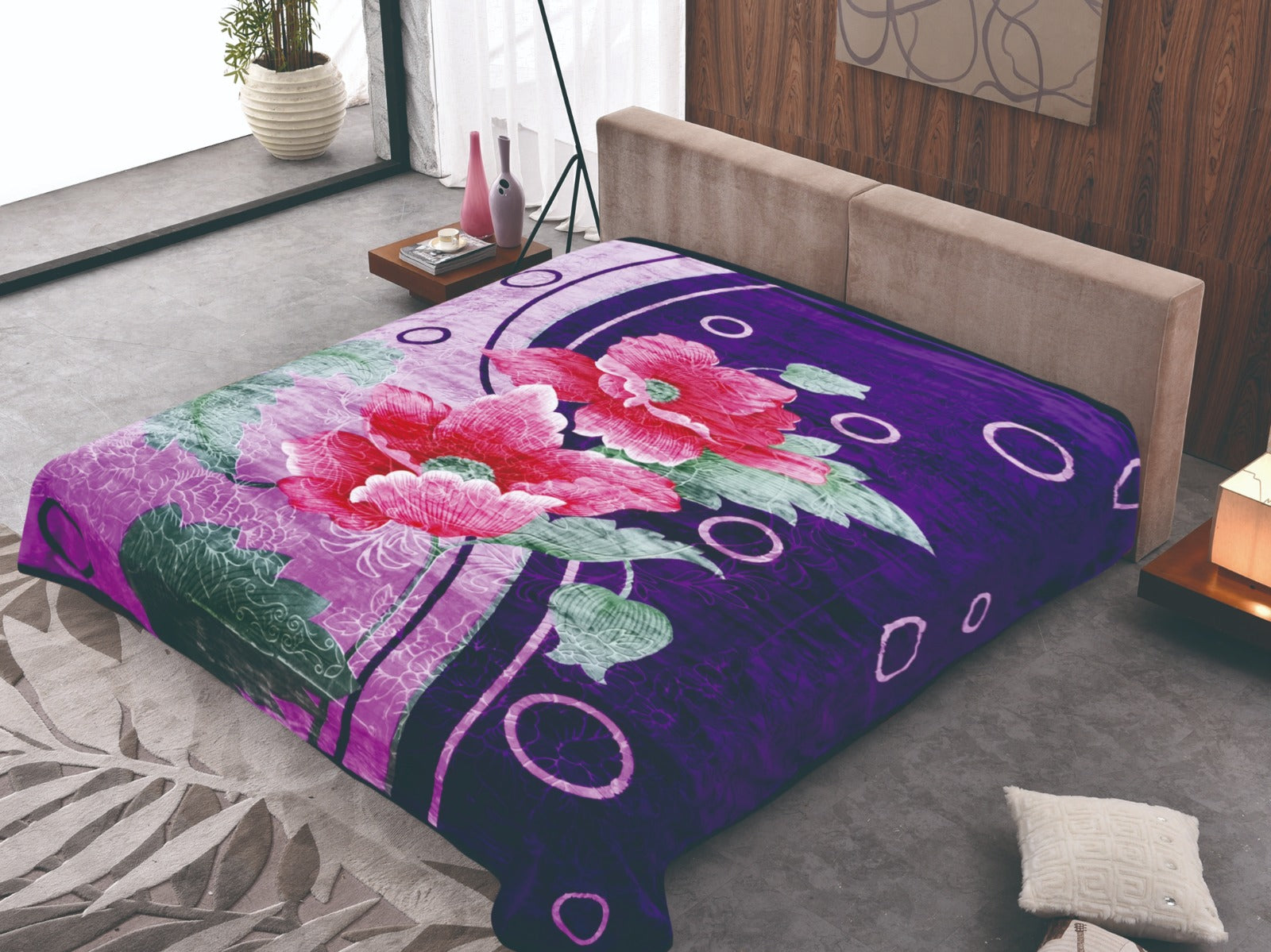 Trabzon Blanket (Dark purple)