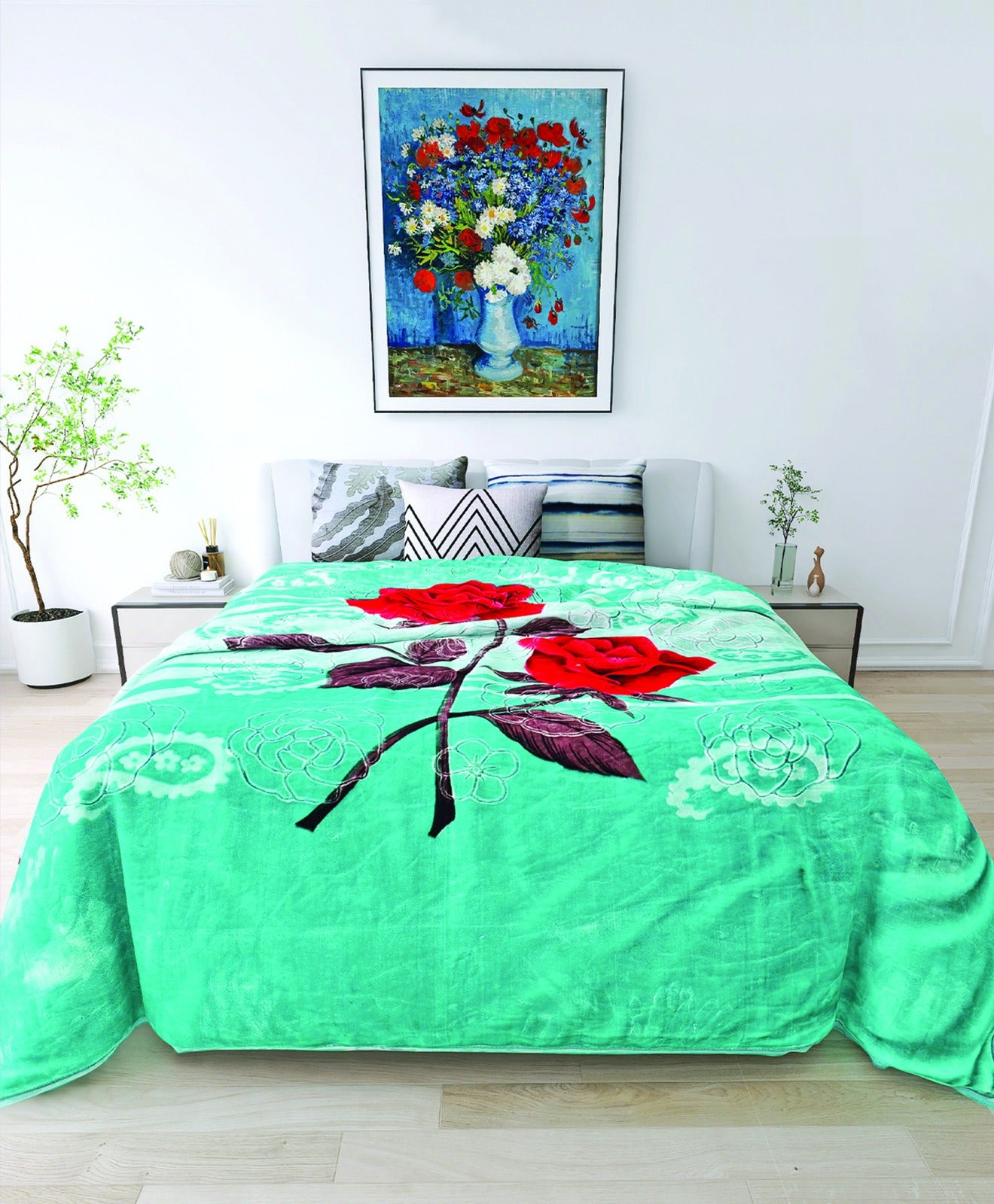 Logain Blanket (Mint Green)