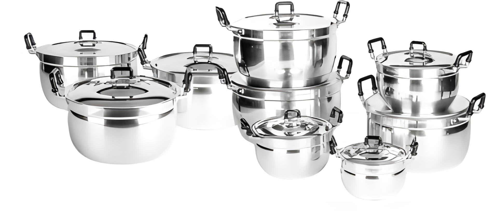 9PC Rice Cooking Pot Set
