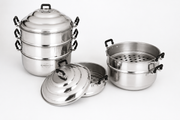 3 Layer Chinese Steamer 34cm