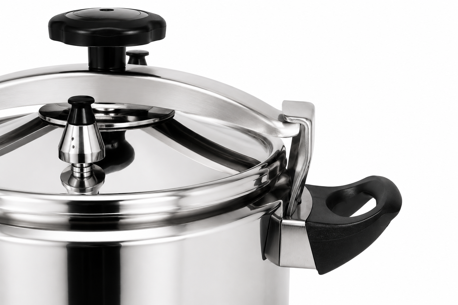 Stainless Steel Pressure Cooker 8L (Silver)
