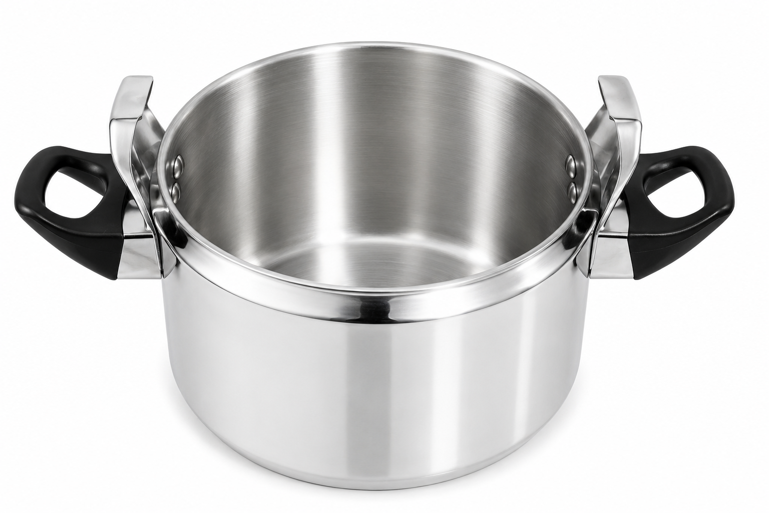 Stainless Steel Pressure Cooker 6L (Silver)