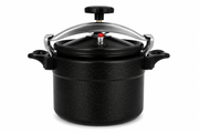 Aluminum Pressure Cooker 12L (Black)