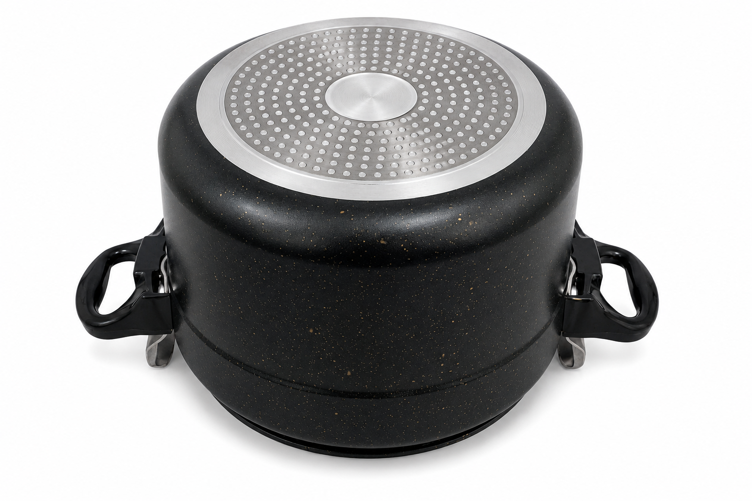 Aluminum Pressure Cooker 8L (Black)