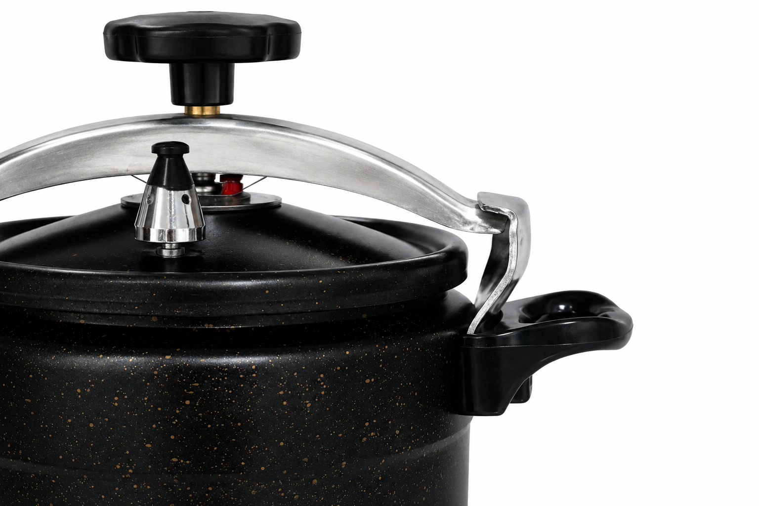 Aluminum Pressure Cooker 12L (Black)