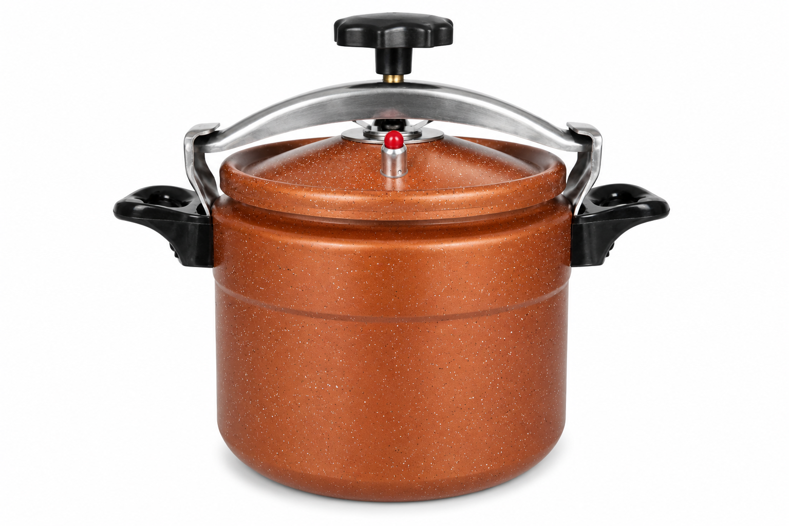 Aluminum Pressure Cooker 8L (Orange)