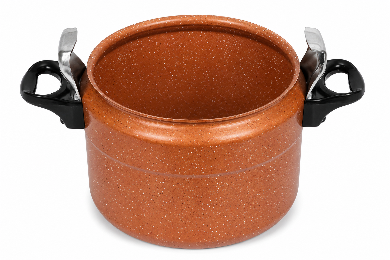 Aluminum Pressure Cooker 8L (Orange)