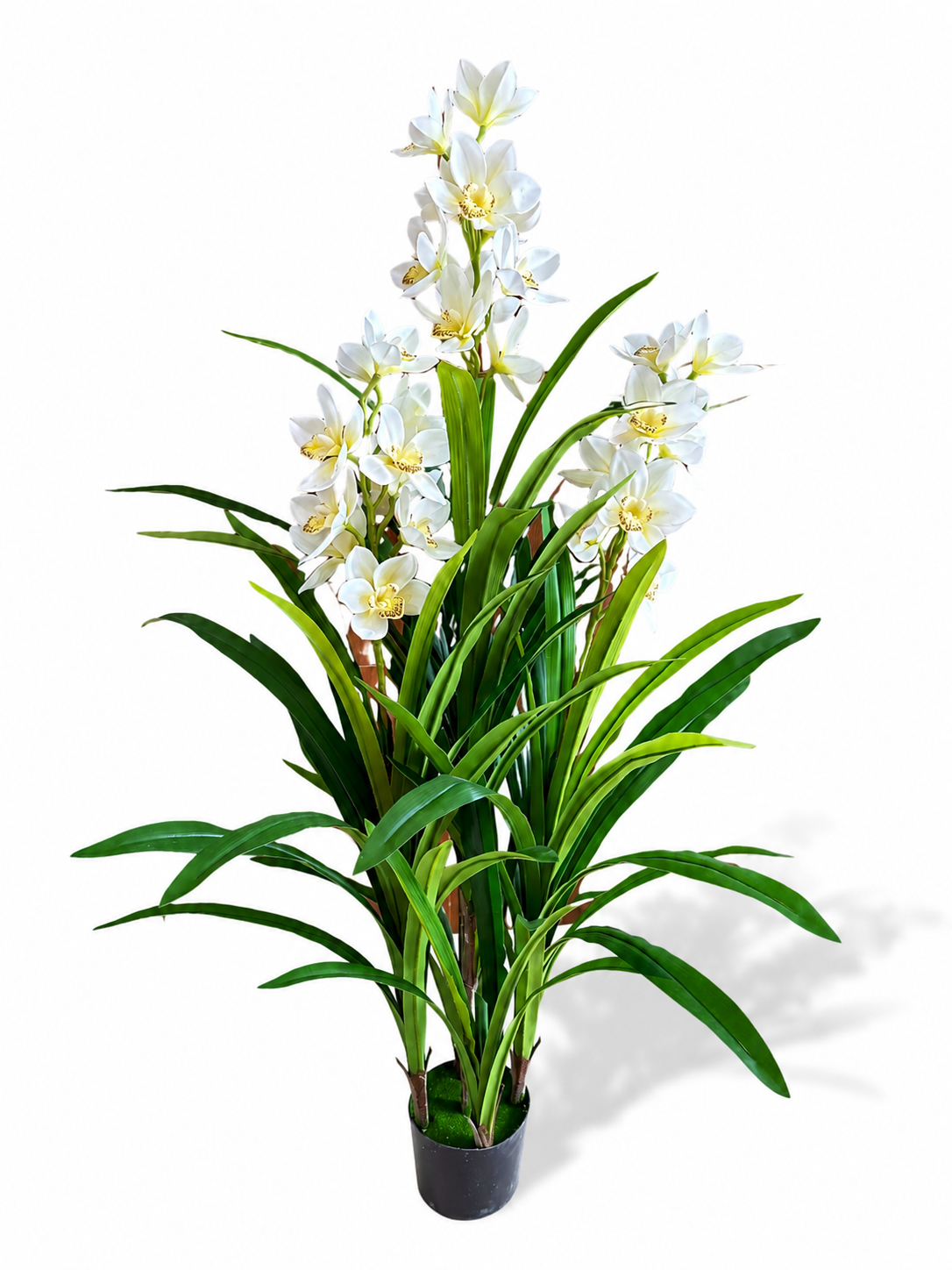 Artificial White Orchid Plant