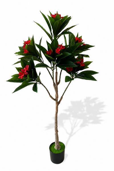 Artificial Red Frangipani Tree