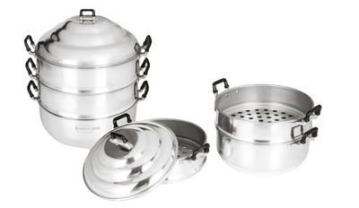 3 Layer Chinese Steamer 40cm