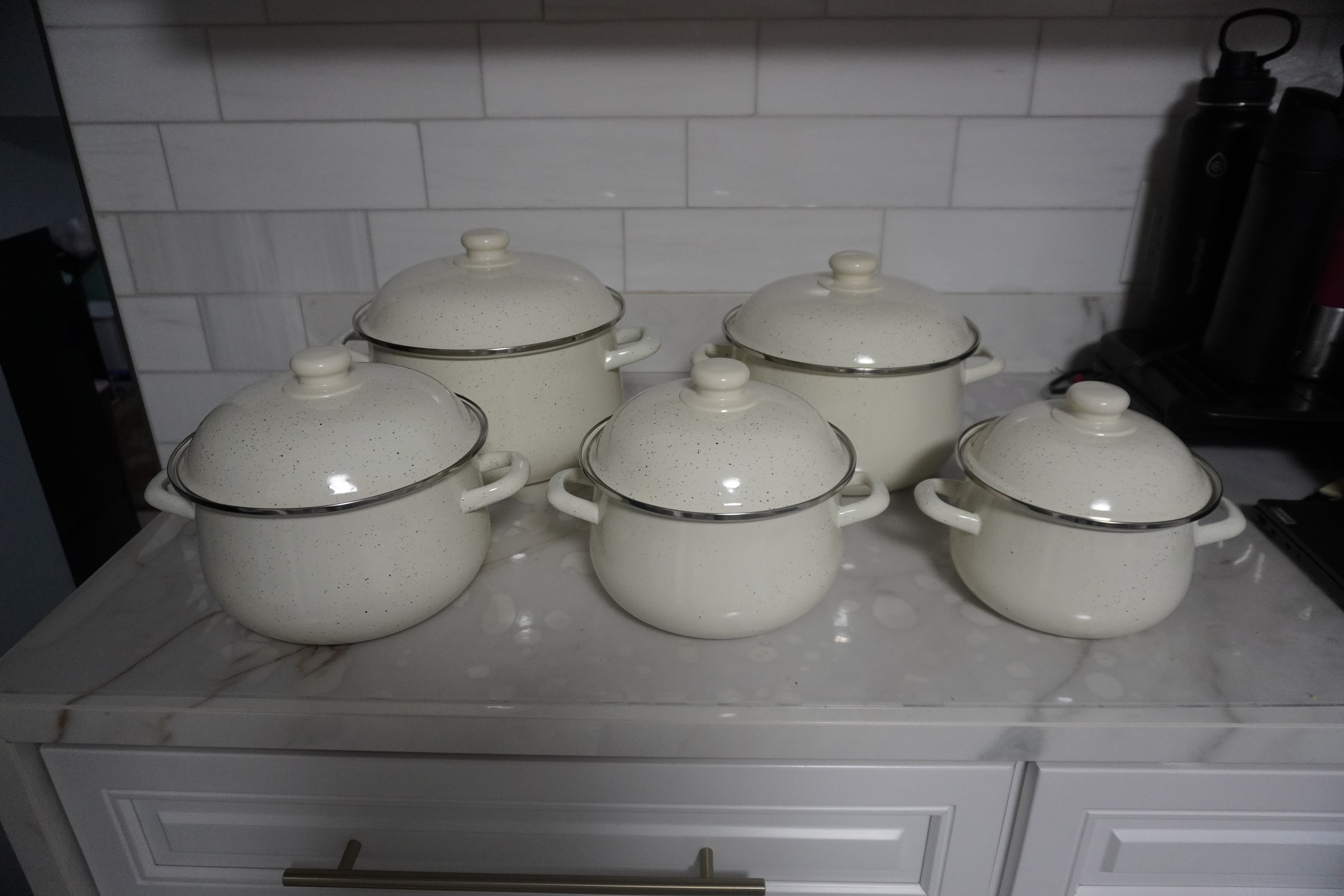 Enamel Pot Set