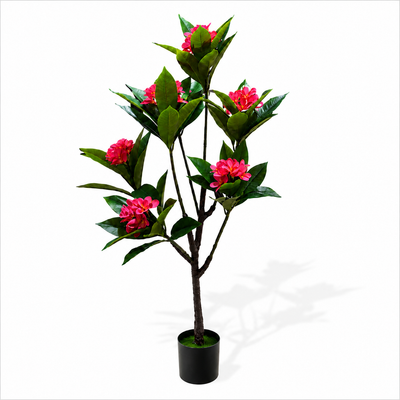 Artificial Red Frangipani Tree — 1.65m (5.4 ft)