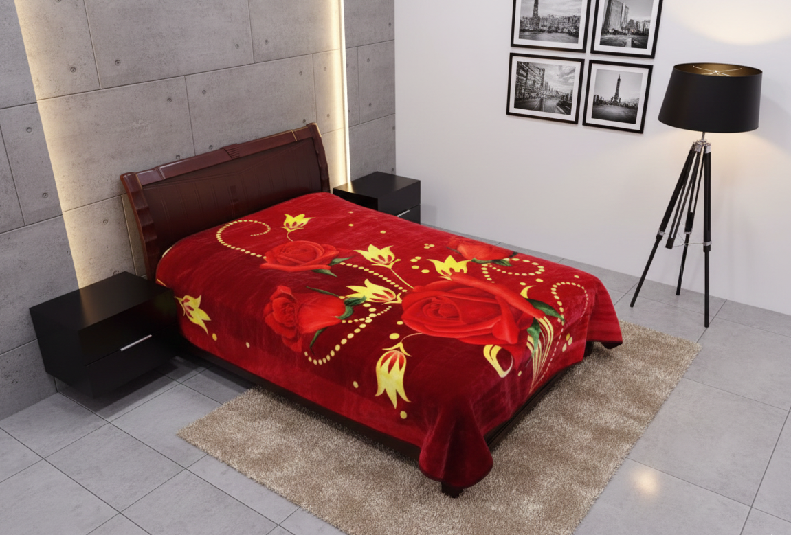 Rayyan Blanket (red)