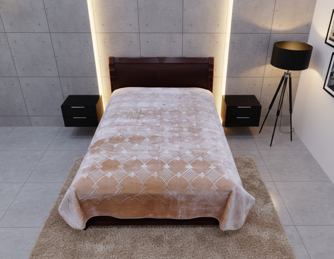 Rayyan Blanket (Beige )