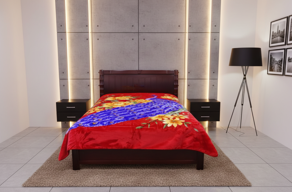 Rayyan Blanket (Red  )