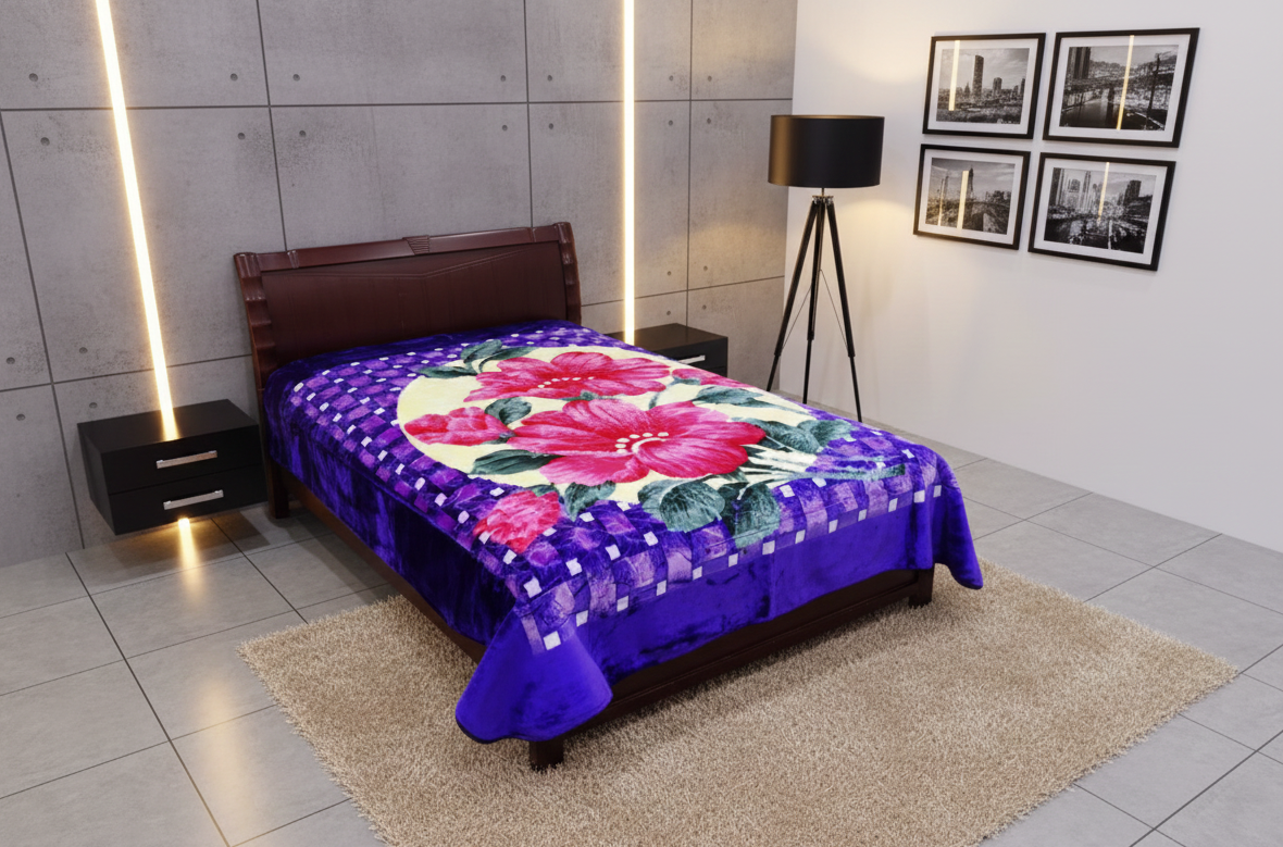 Rayyan Blanket (Purple)