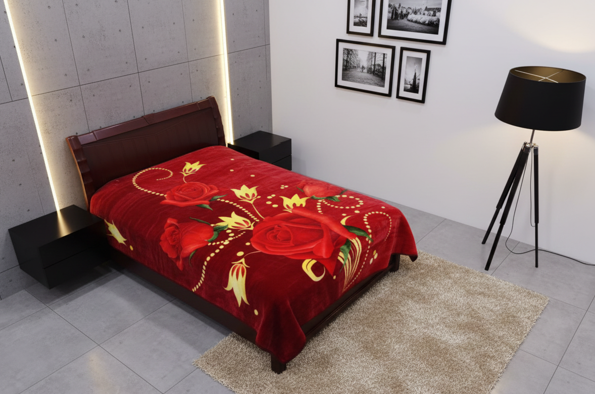 Rayyan Blanket (red)