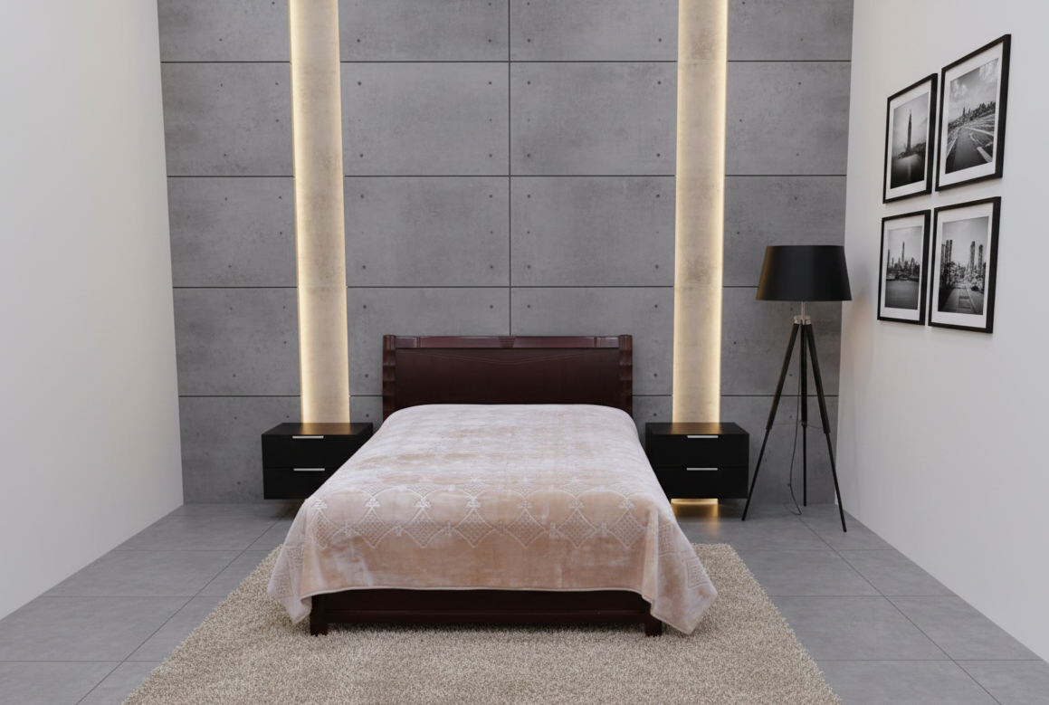 Rayyan Blanket (Beige )