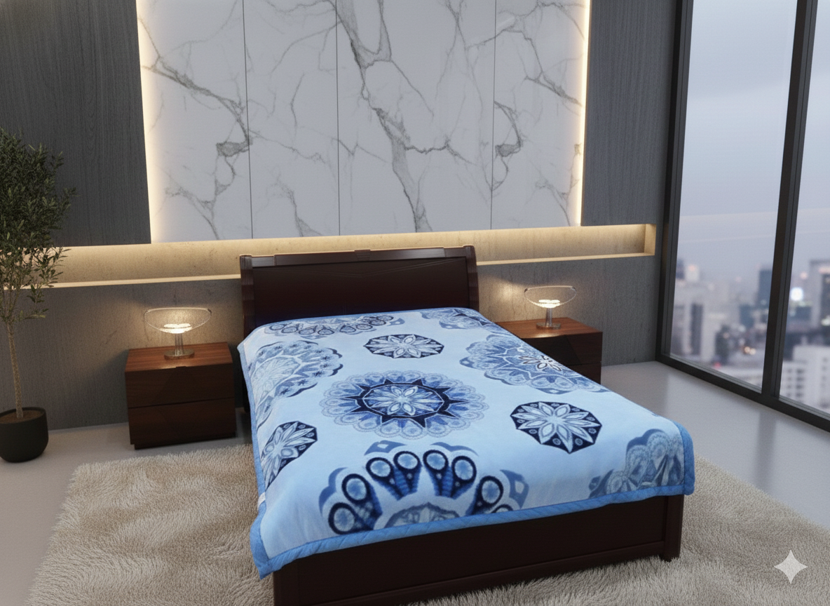 Istanbul-Blankets(Blue)