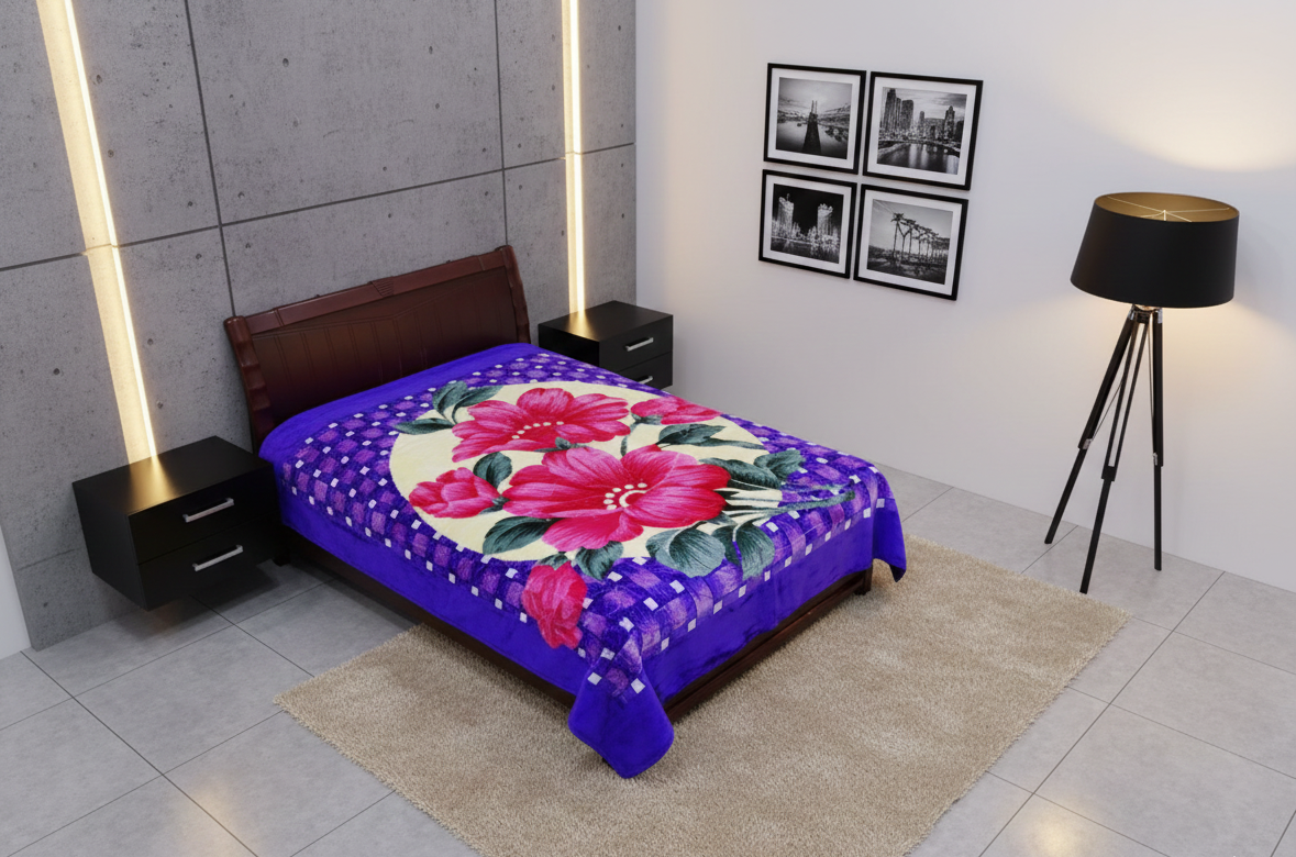 Rayyan Blanket (Purple)