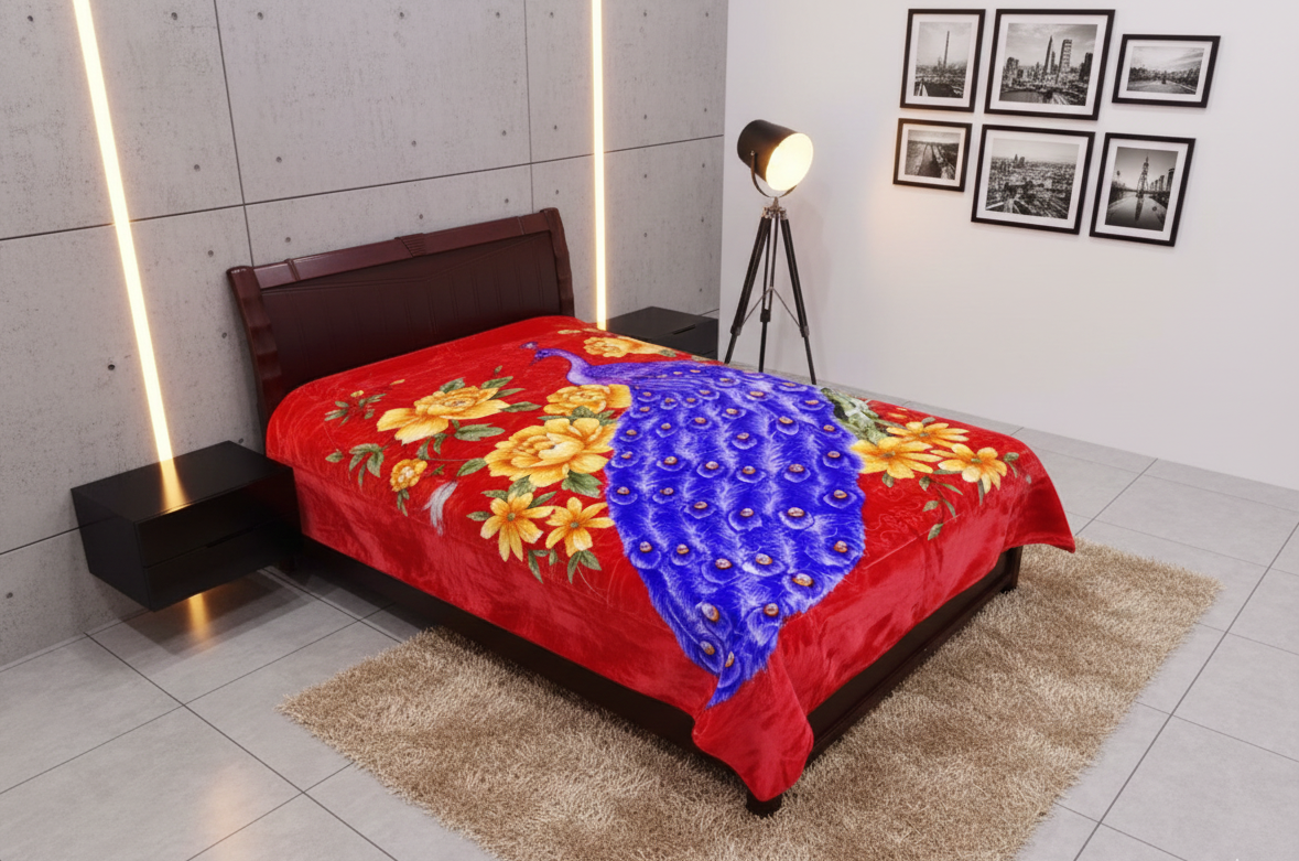 Rayyan Blanket (Red  )