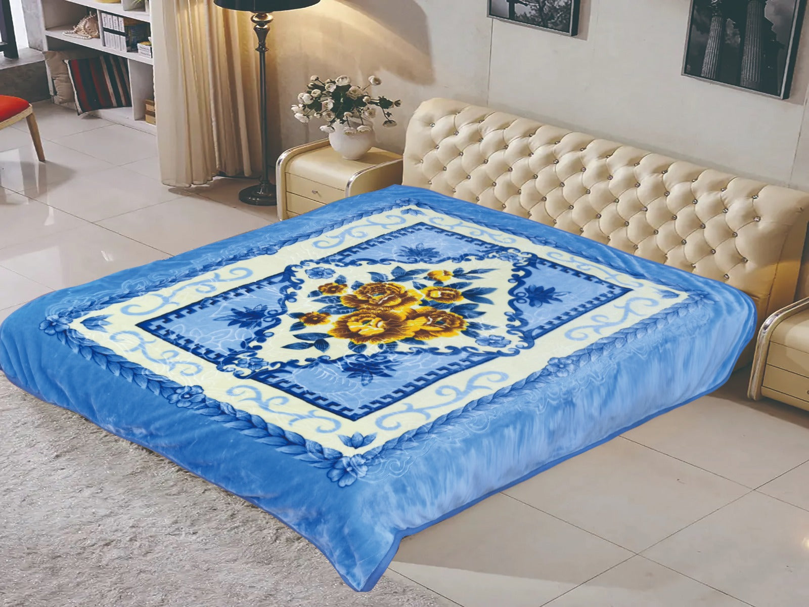 Istanbul-Blankets(Blue)