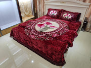 Istanbul-Blankets(Burgundy)