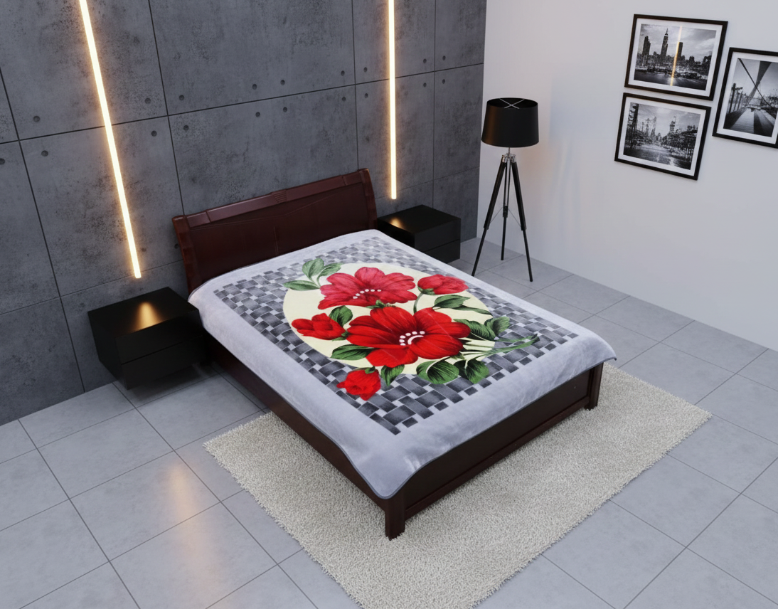 Rayyan Blanket (gray)