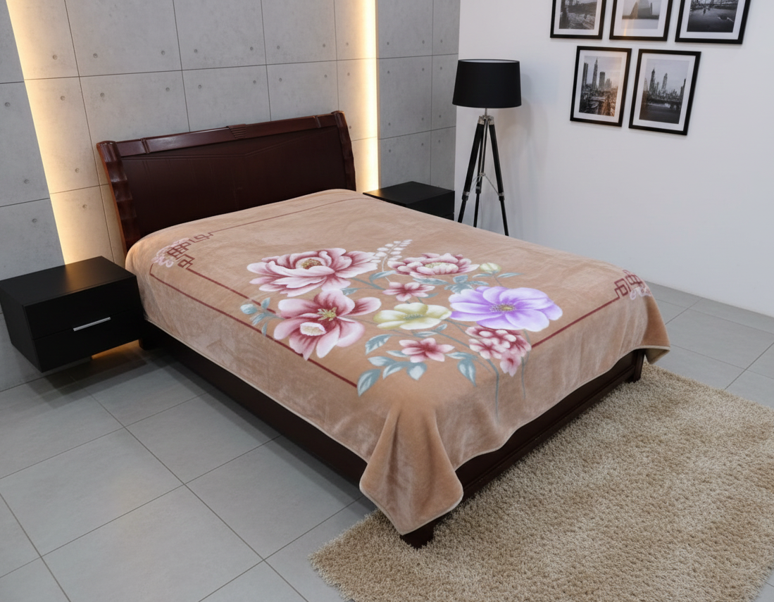 Rayyan Blanket (Beige )