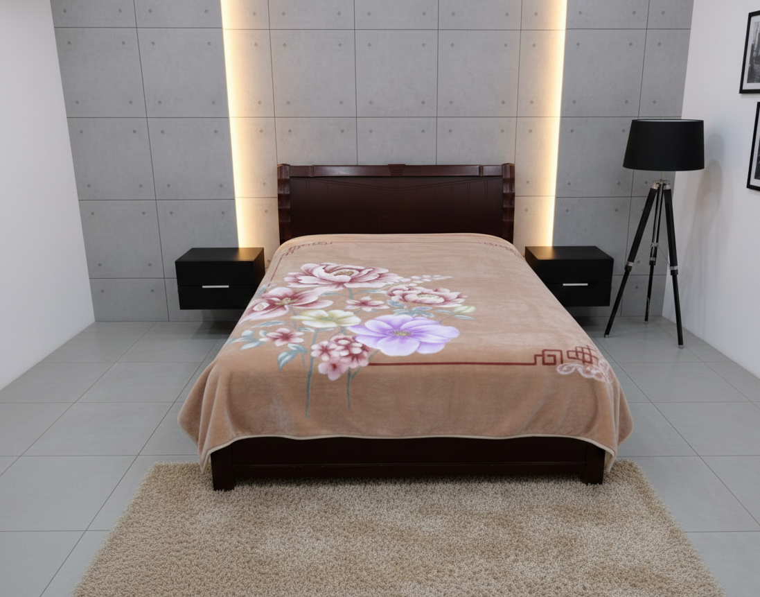 Rayyan Blanket (Beige )