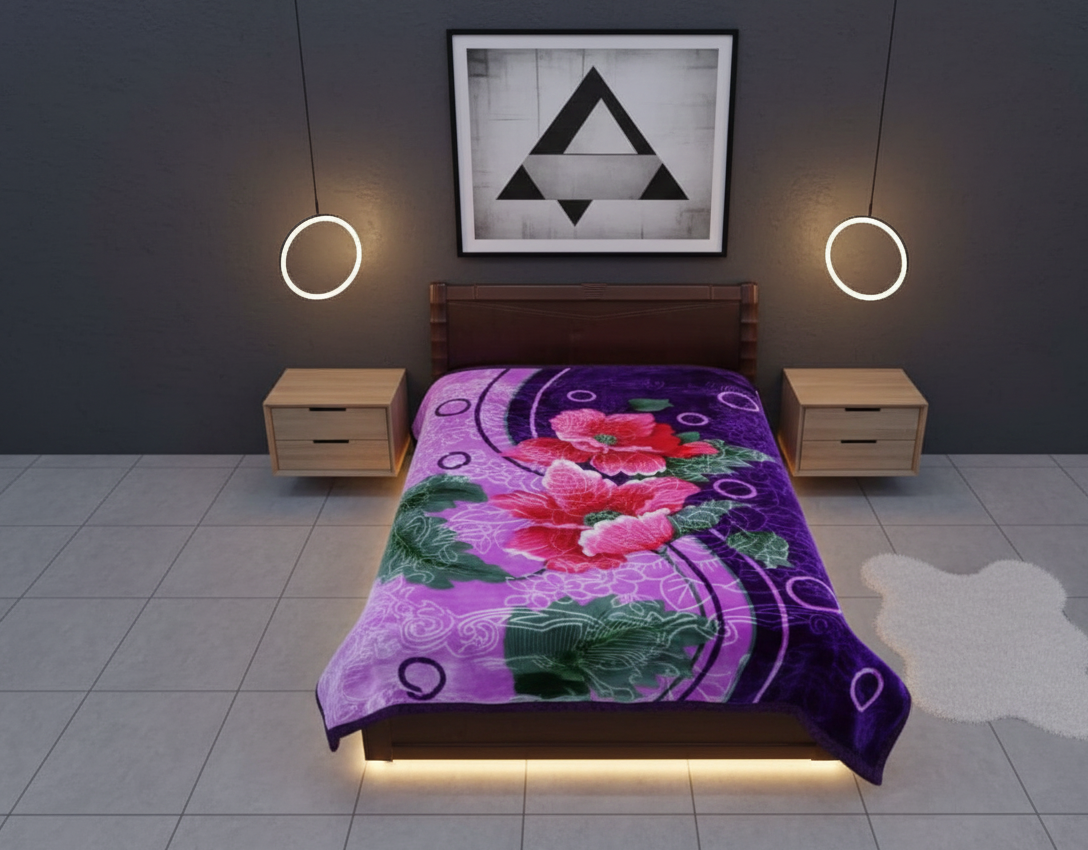 Trabzon Blanket (Dark purple)