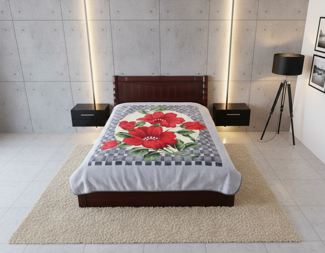 Rayyan Blanket (gray)