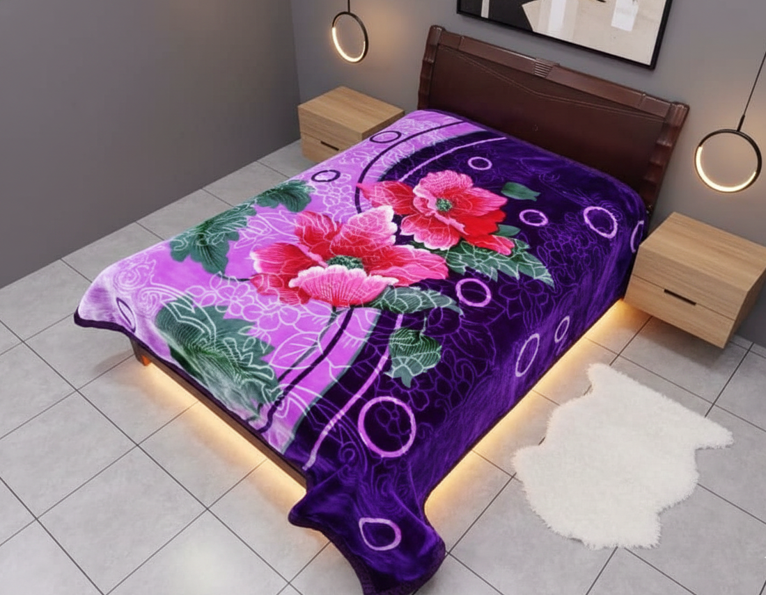 Trabzon Blanket (Dark purple)